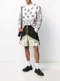 RHUDE paisley-print cotton jumper