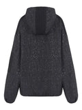 Ea7 Emporio Armani logo-rubberised hoodie