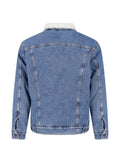 Levi's sherpa-collar denim jacket