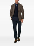 Boggi Milano blazer micro patterned wool cashmere