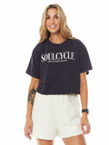 NAVY PEYTON TEE