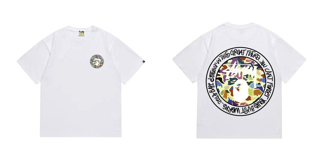 BAPE Circular Ape Graphic T-Shirt