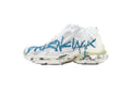 Balenciaga Runner Sneaker Graffiti White Blue 772774 W3RBQ 9040